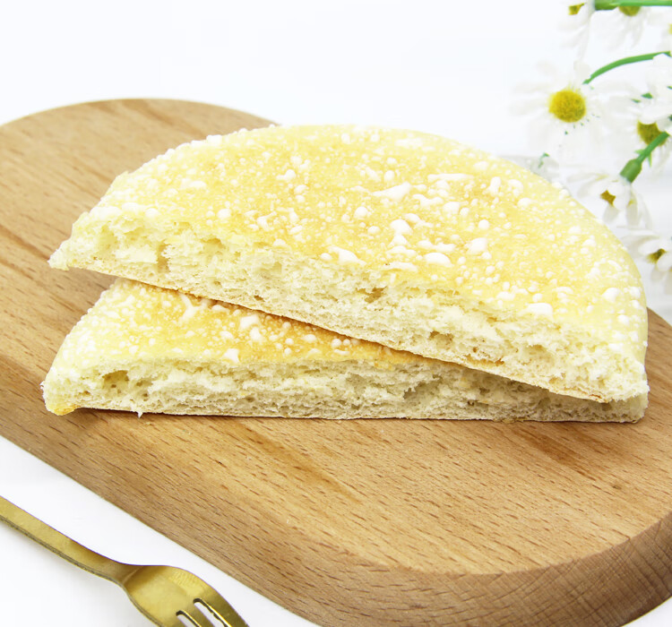 法式软雪饼大传统糕点手工奶香发酵饼干老式鸡蛋发糕点心早餐蛋糕