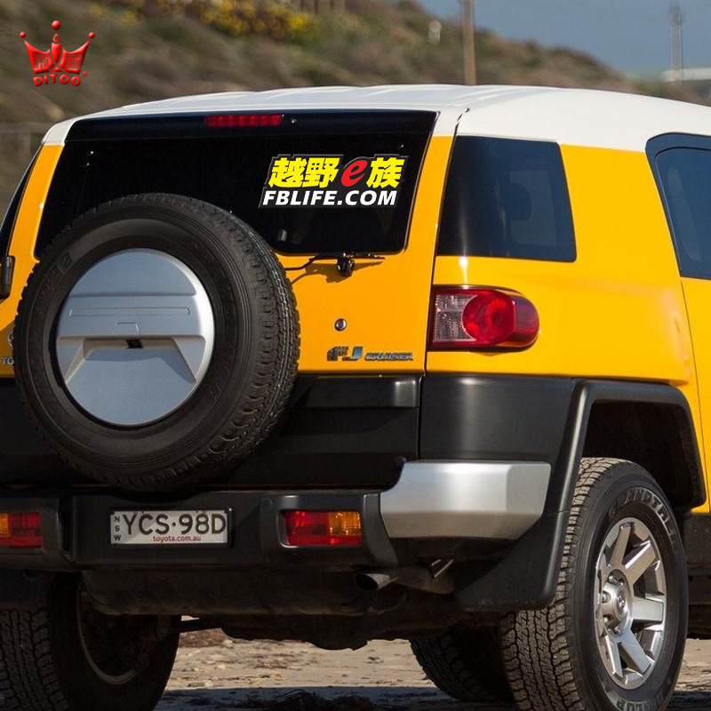 越野e族车贴越野车suv改装汽车个性车贴贴花装饰遮划痕车身贴定制侧门