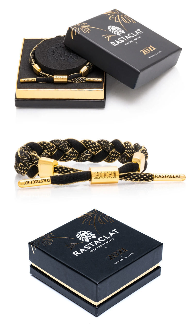 小狮子限定系列2021新年男女情侣手链新年礼物 2021男款 吊牌盒子