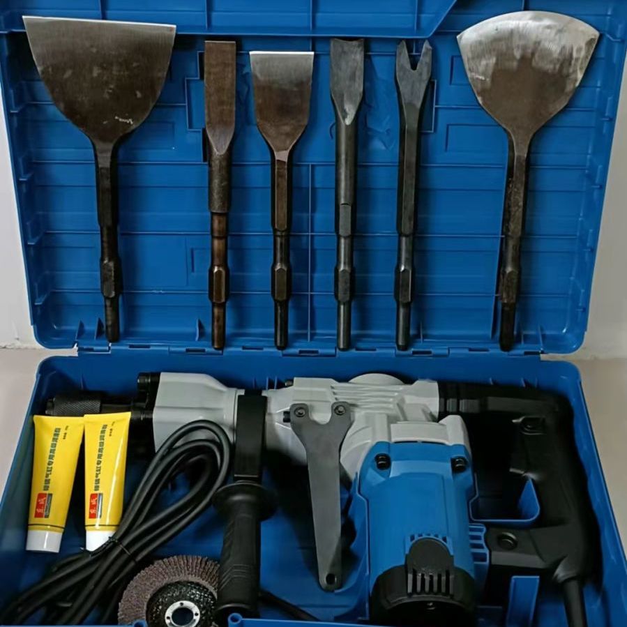 电镐拆电机工具大功率拆铜神器拆解铜铝工具全钢大铲拆电机铜线电镐大