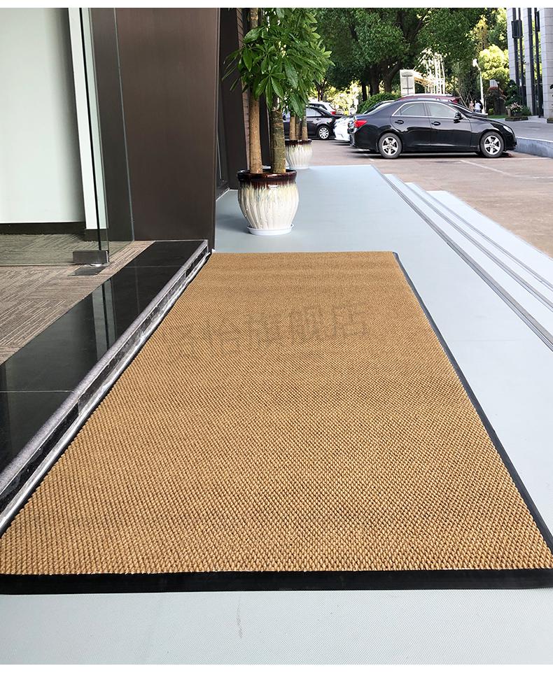 别墅大门口脚垫别墅入户门地垫大门口蹭土脚垫酒店店铺家用进门迎宾门