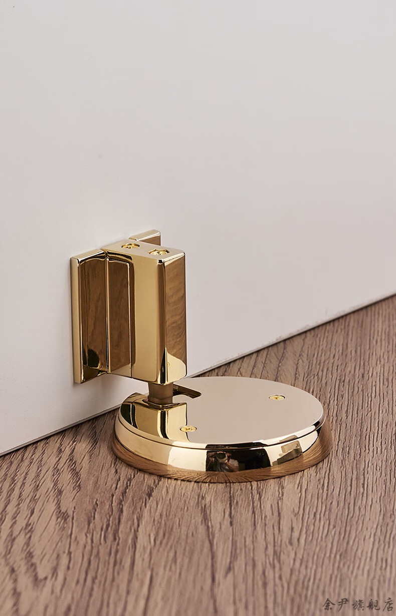 2022优选升级选入户门限位器固特防风地吸免打孔门吸防撞隐形卧室内门