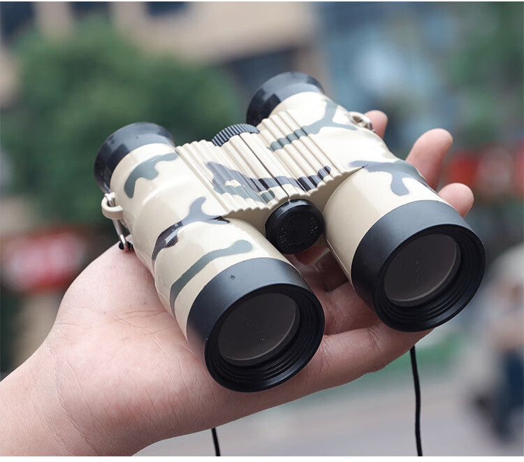 透视镜眼镜看人体儿童迷彩望远镜 学生高清双筒演唱会男孩高倍户外便