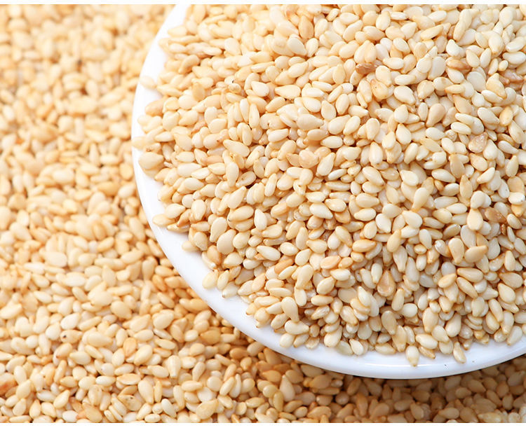 豆乐奇(douleqi) 新脱皮炒熟白芝麻仁熟芝麻瓶装即食家用免洗干净罐装