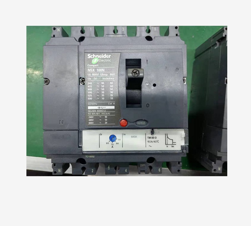 塑壳断路器nsx160n/f 3p100a 160a 250a空气开关4p400a630a 3p 125a