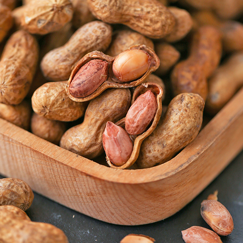 红糖石头花生休闲下酒菜办公室追剧带壳农家坚果果干美味小零食尝鲜价