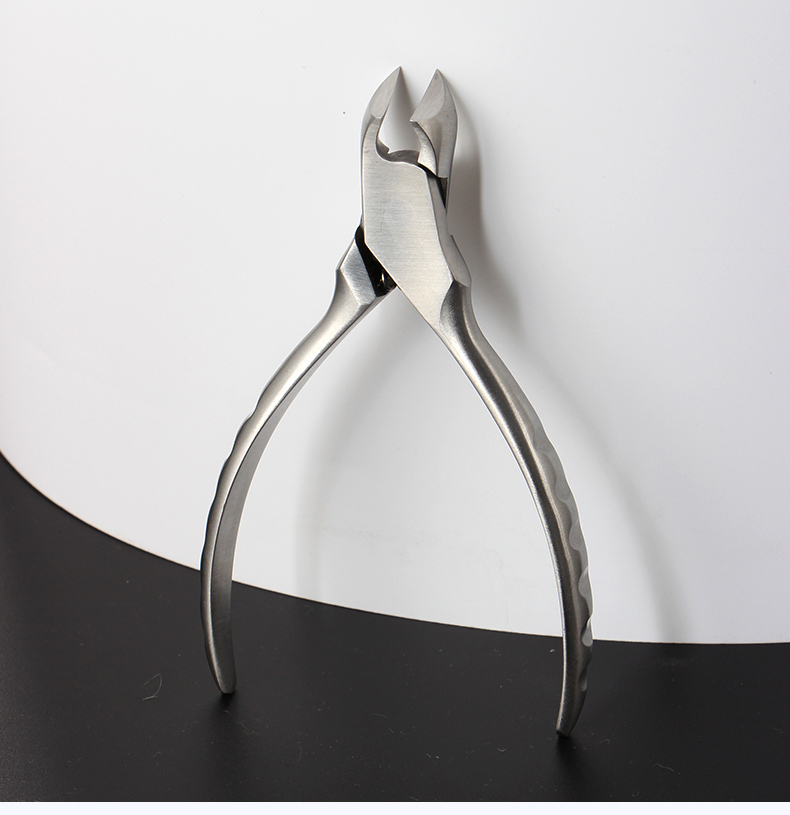 甲钳套装剪手指大号甲沟修脚工具 牛角钳 钢锉 剃甲器( 收纳袋)【图片