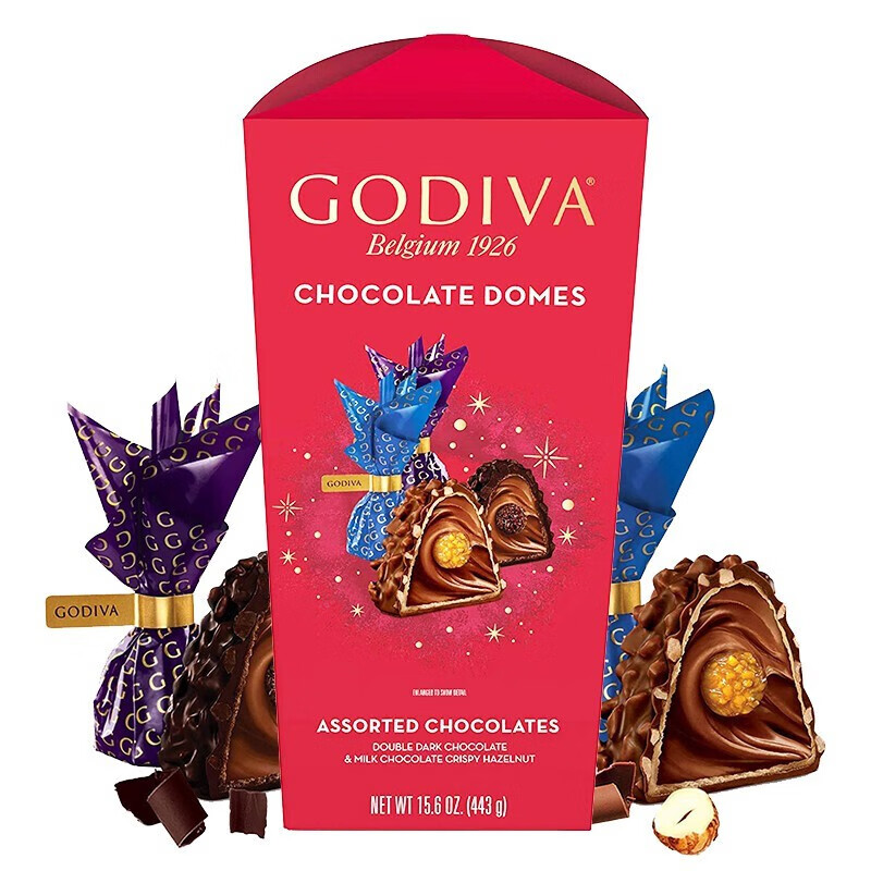 【生日礼物】[顺丰快递]加拿大版godiva歌帝梵巧克力进口高迪瓦爱心形