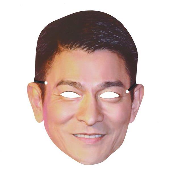 纸板面皮仿真人人皮面皮仿真人易容纸质面具搞笑头像赌神刘德华吴彦祖