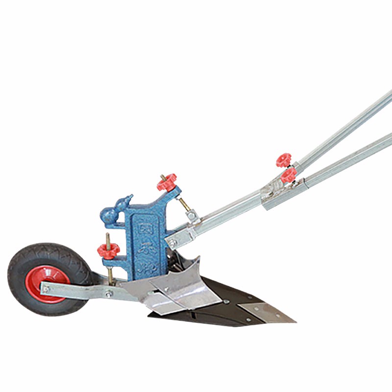 德骊嘉手拉犁农用人工翻转犁培土机小型开沟机除草单人起垄机农用微耕