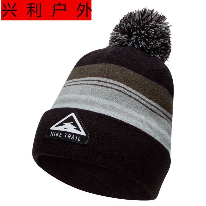 冬天跑步帽子官方outletstrailcuffed跑步针织帽222中橄榄绿均码