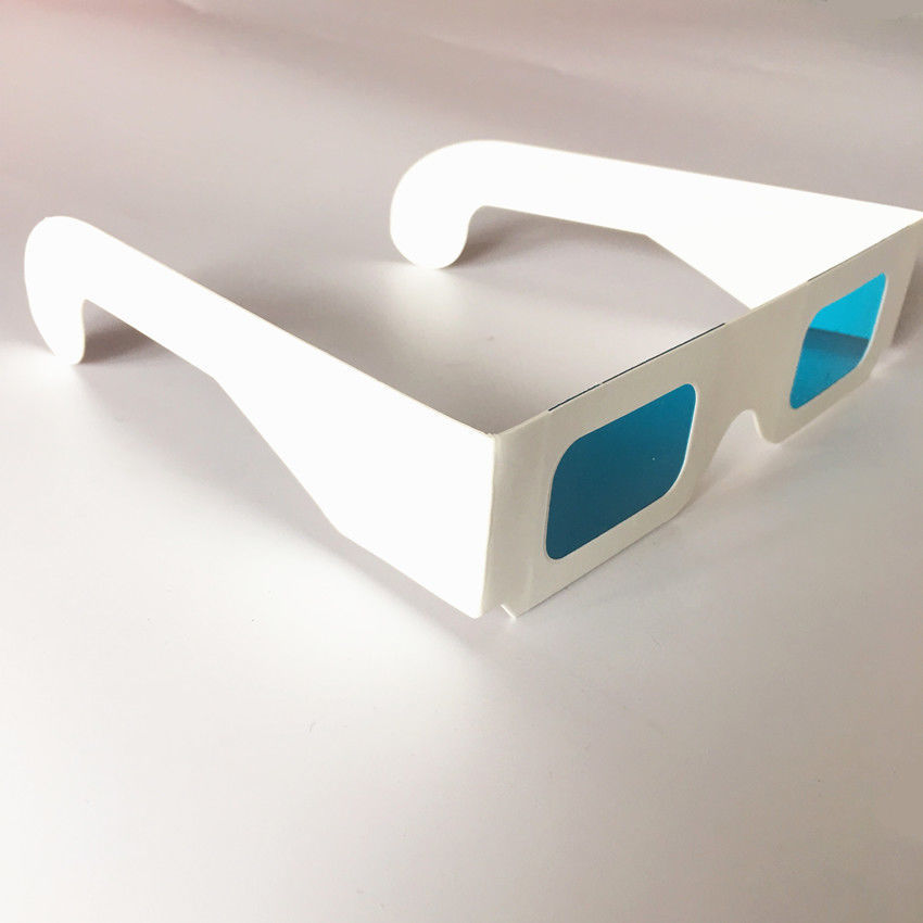 红蓝眼镜纸质3d立体眼镜纸质3d红蓝眼镜绿色1副