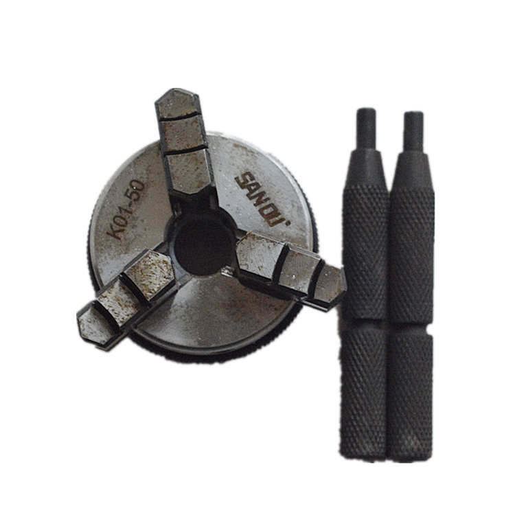 西普顿k0150三爪自定心手紧卡盘m141木工迷你微型小卡盘接杆三欧50三