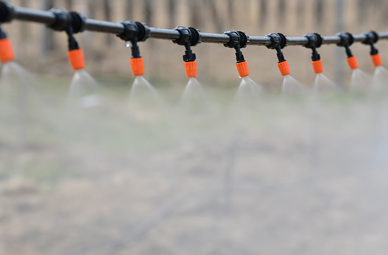 大棚喷雾喷水防疫消毒雾化喷头喷雾头定时电动降温除尘猪舍喷淋自动