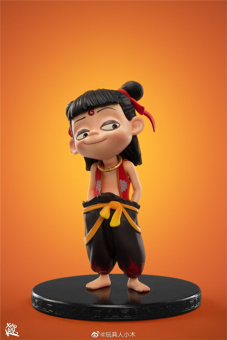 末那哪吒之魔童降世哪吒敖丙李靖殷夫人太乙真人模型周边 长生云 末那