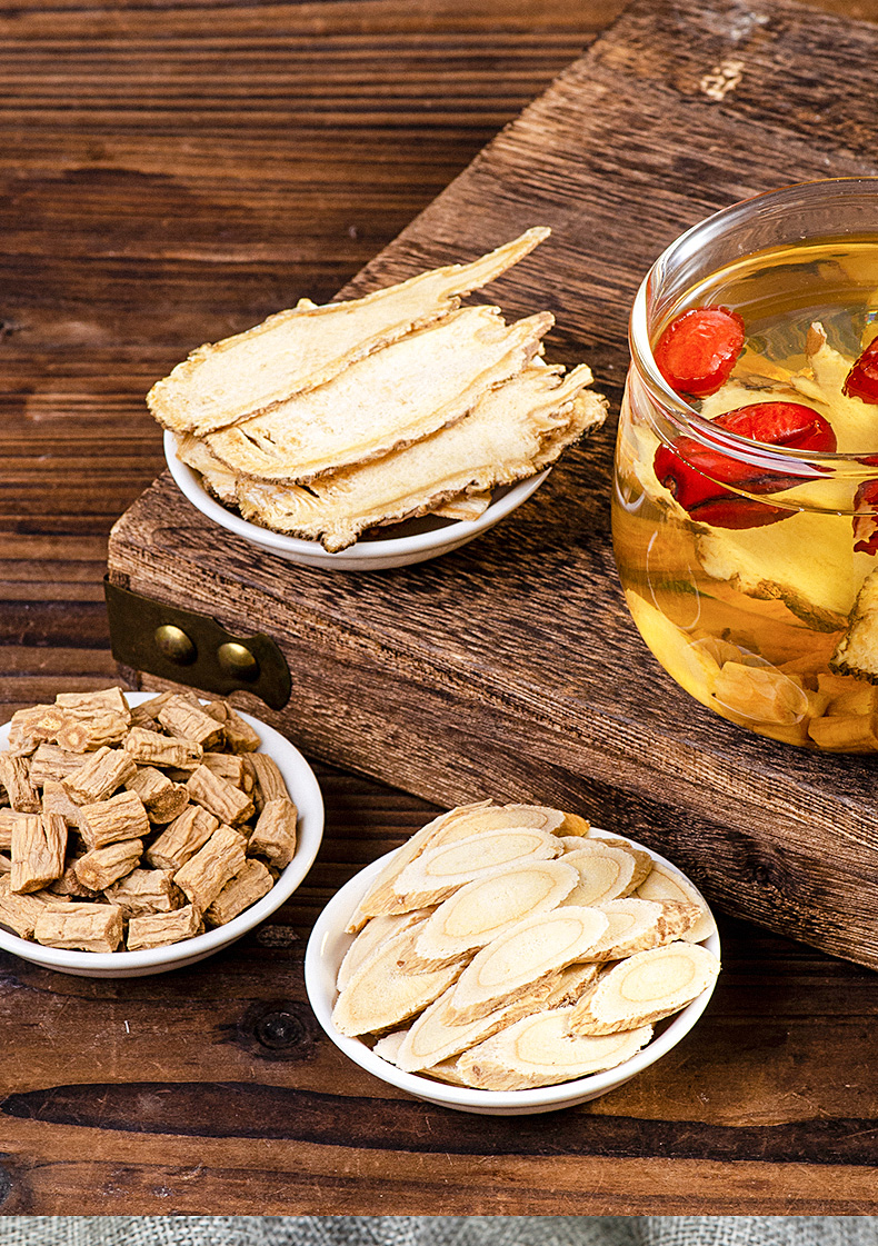 南京同仁堂乐家老铺黄芪当归党参三宝茶男性滋补茶三宝切片宜搭甘肃