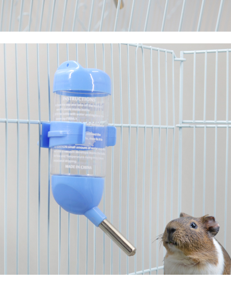 哈鸟仓鼠饮水器金丝熊喝水壶樽支架立式不漏水自动喂食器喝水器碗
