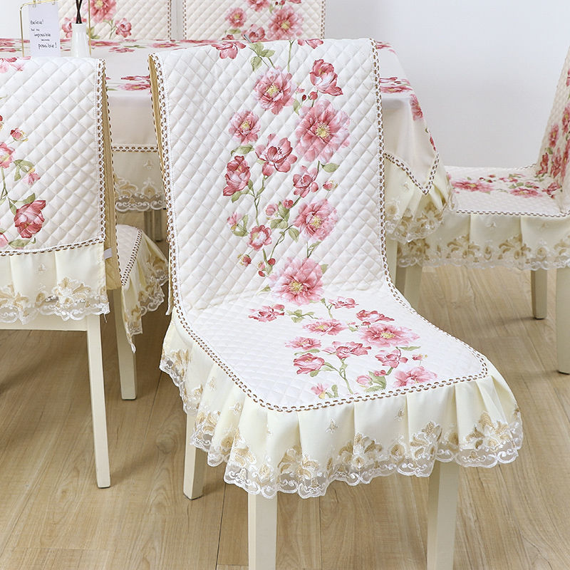 加厚椅子套罩餐椅垫坐垫套饭桌椅子套座椅套凳子套椅套餐椅套座套分体