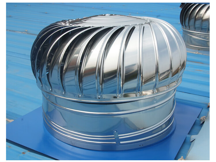 不锈钢无动力风帽600型屋顶通风器400型风机排风帽换气扇300风球 散装