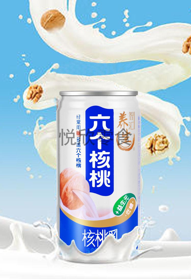 核桃露180ml20罐6个核桃乳饮料整箱精品儿童学生营养早餐奶中老年植物