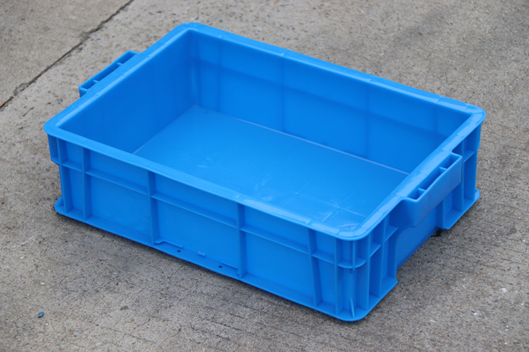 转运箱大号塑料框筐周转长方形带盖工业子收纳胶框物流胶筐子450230箱