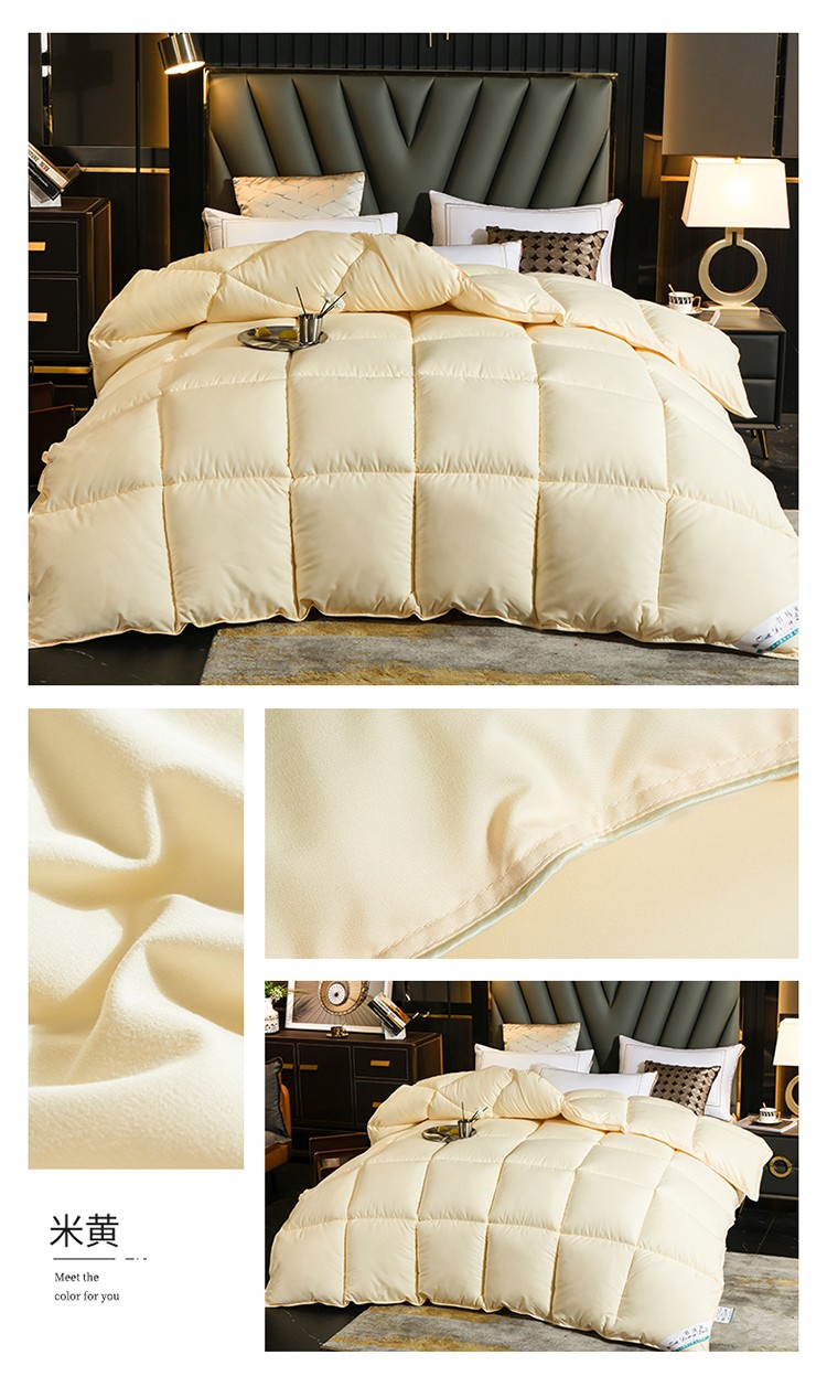 波司登羽绒被波司登被95白鹅绒被冬被子加厚6斤8斤白鸭绒被芯家纺单人