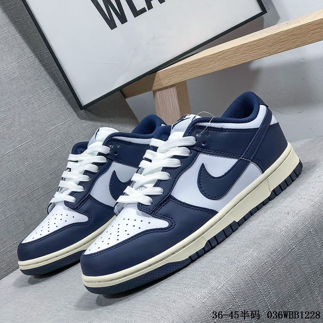 耐尅sbdunklow白蓝黑曜石莆田高版本纯原ins潮鞋男女情侣休闲板鞋sb