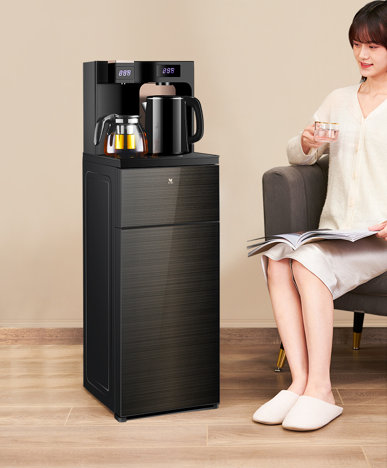 美的midea集团布谷茶吧机智能饮水机家用下置水桶冷热多功能办公室