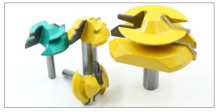 木工铣刀拼板刀45度榫合刀线条刀榫接刀修边机刀头雕刻机刀具实木 1/2