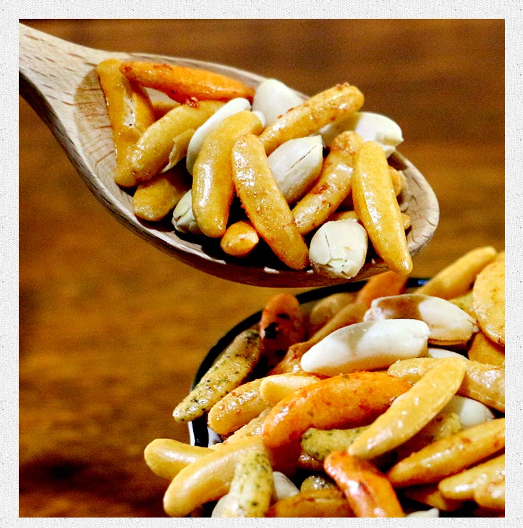 柿种米果零食500g国民下酒菜柿子籽花生办公室休闲食品 随意搭配口味