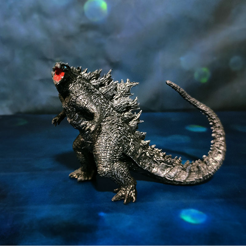 哥斯拉手办原子吐息加强版 哥斯拉混战三头龙基多拉套装魔斯拉拉顿