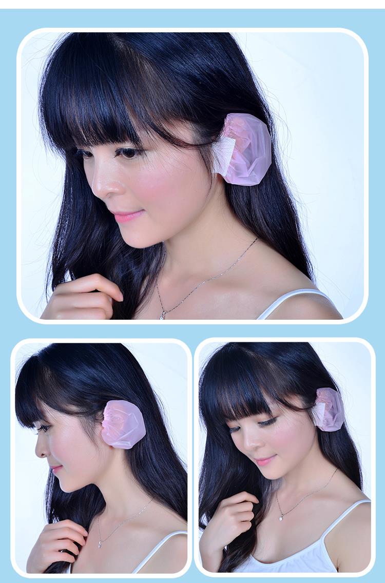 新品耳套防水加厚柔软防水耳套儿童洗头宝宝洗澡护耳帽成人染发打耳洞