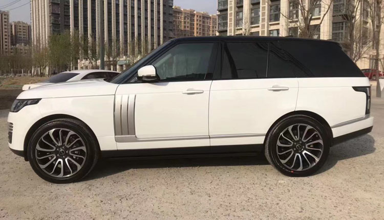 适用于路虎揽胜行政版鲨鱼鳍1321行政鲨鱼腮鳃网前后杠车门尾门饰条亮