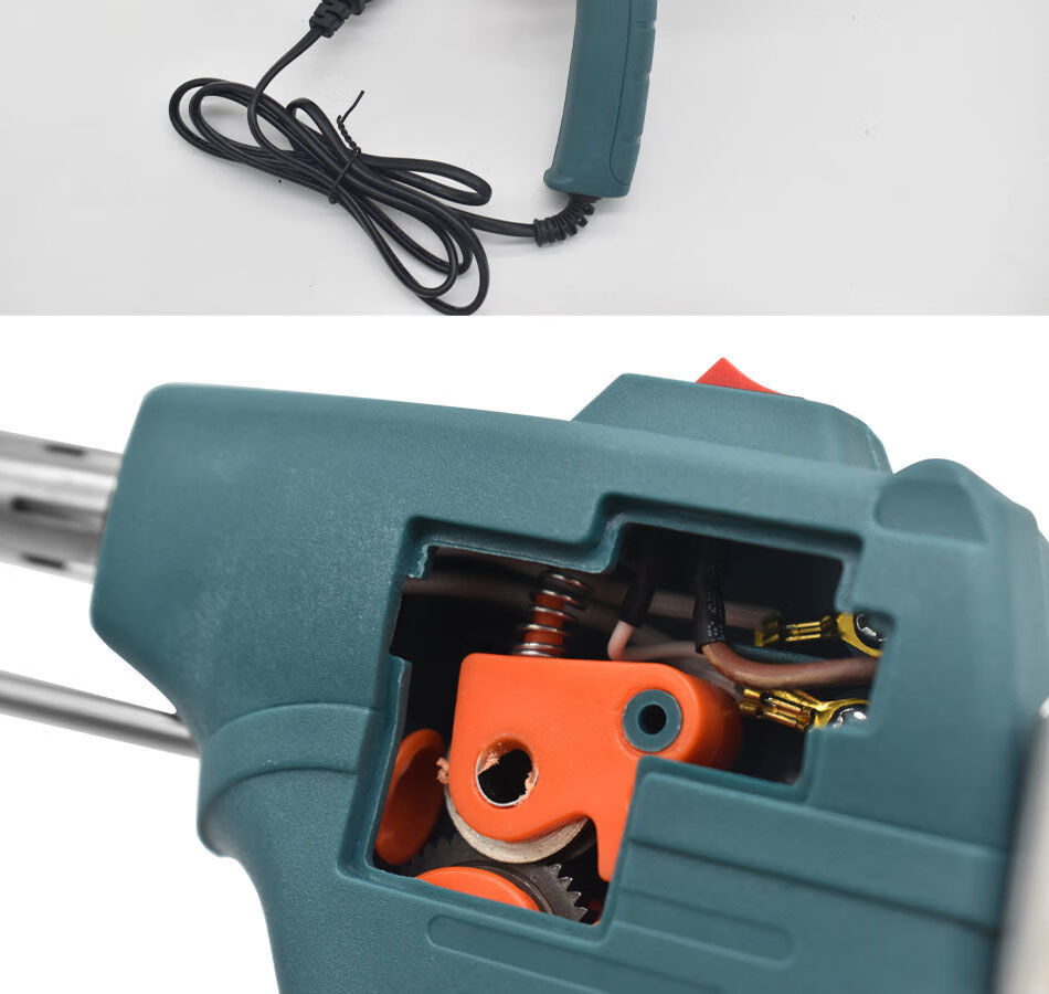 gfg手动焊锡枪内热外热焊锡工具单手焊接电烙铁半自动出锡套装60w内热