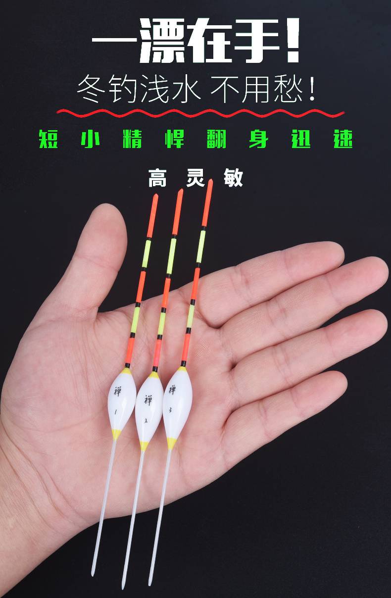 变色龙至提卢至浅水鲫鱼 【7目2目加粗】 【123号各1支】!