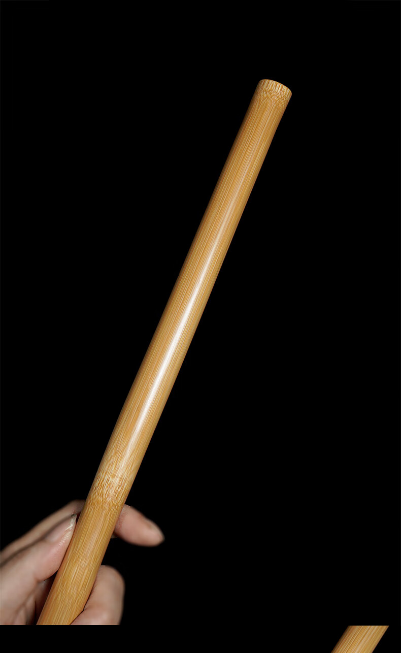 入古 于谦同款实心竹手把件 玉竹把件文玩老料竹子 手持戒尺家用冷门
