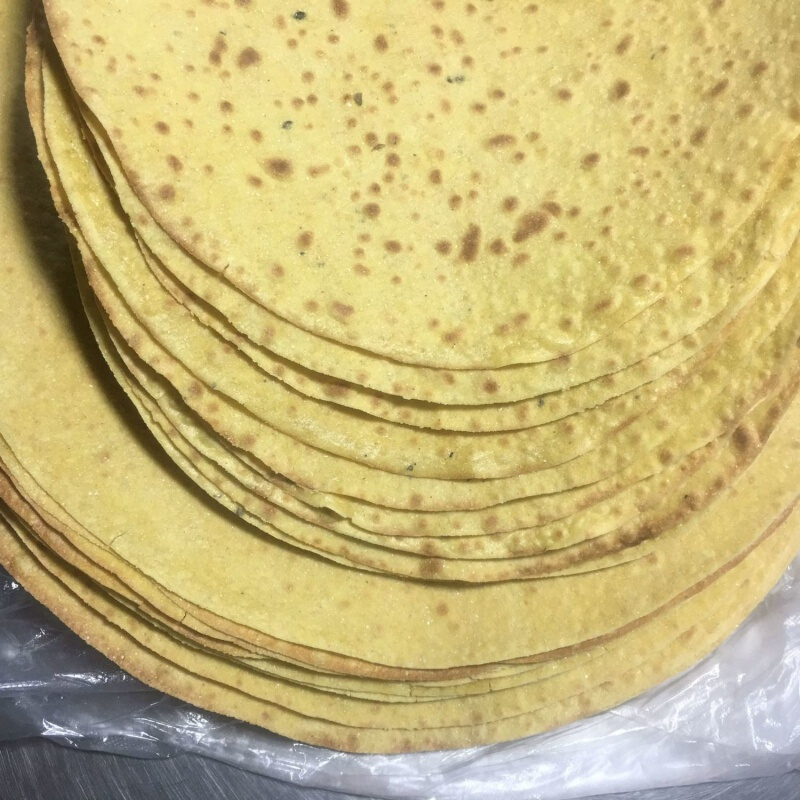 河北保定定兴特产玉米面棒子面饼黄金饼粗粮手工制作10张玉米饼直径22