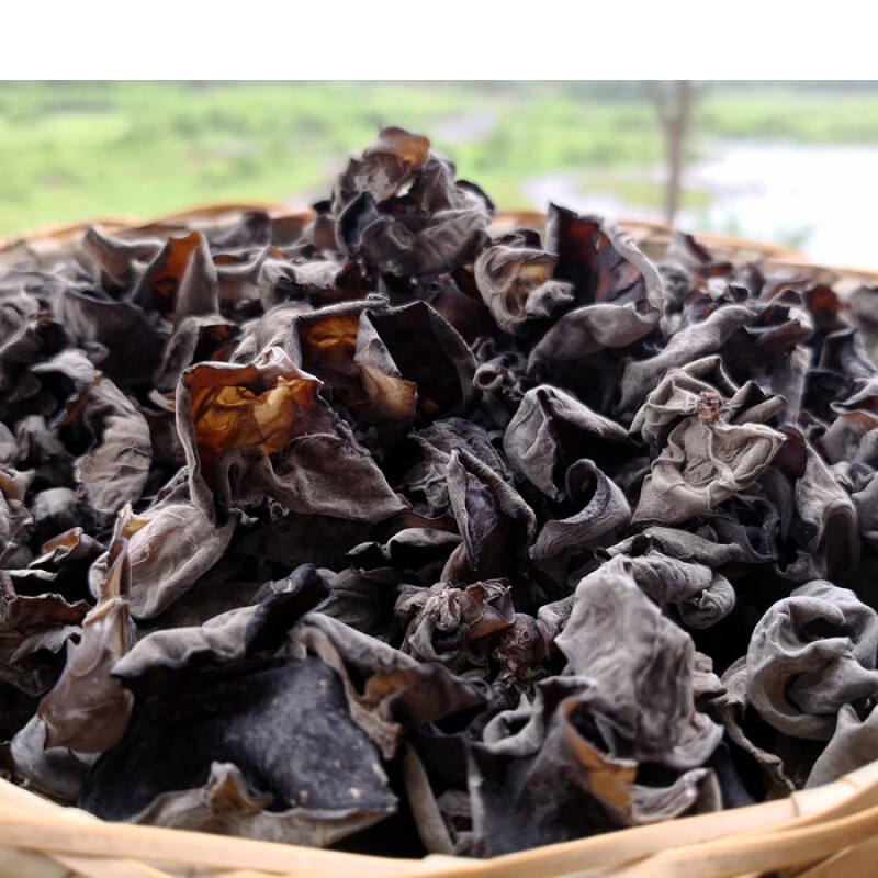 通江黑木耳干货四川特产250g干木耳胜东北木耳
