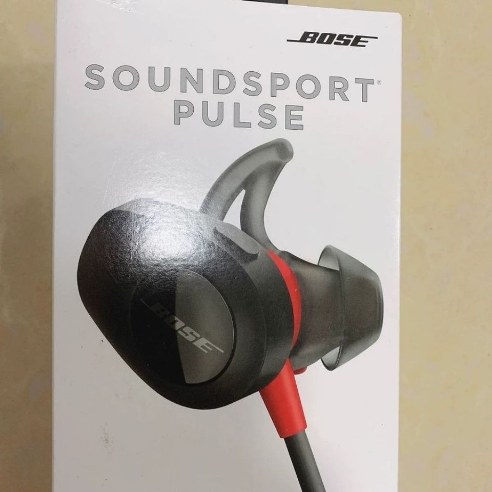 bosesoundsportwireless无线蓝牙运动跑步耳机boss博士耳麦塞蓝色盒装