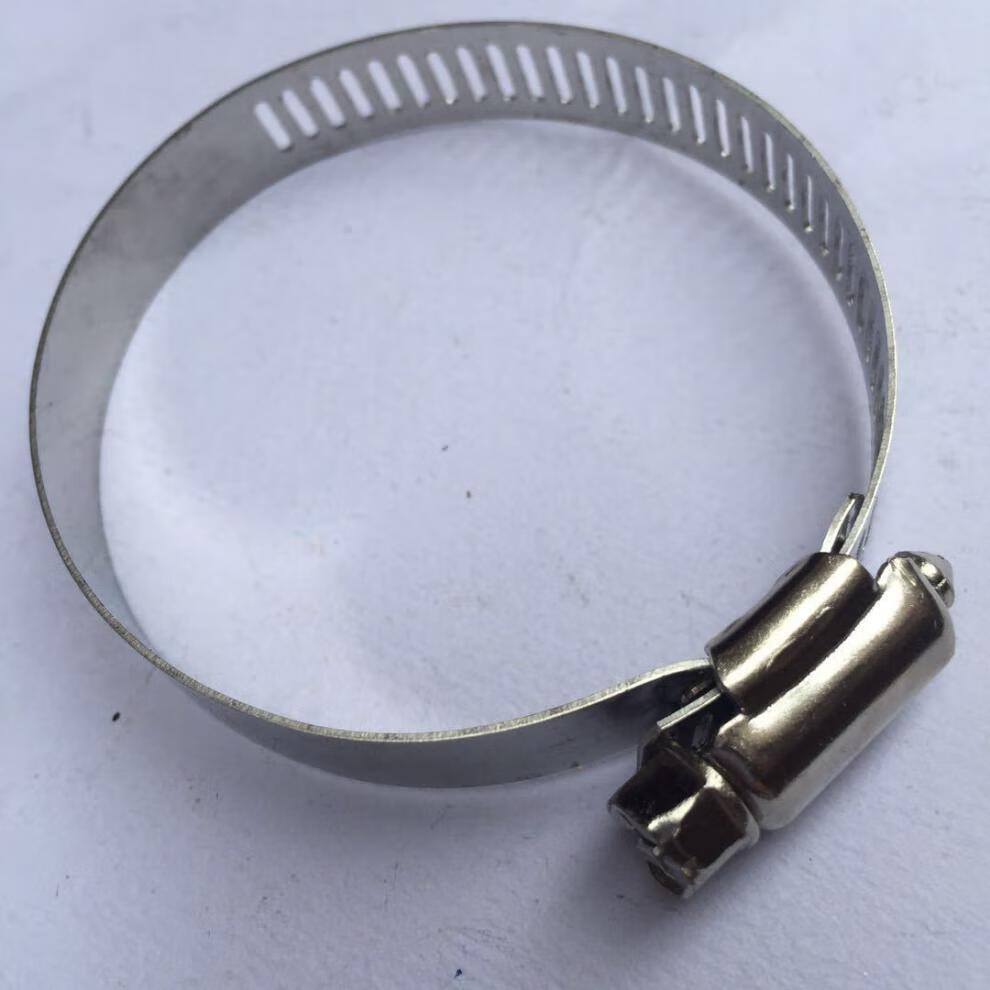 100个装2分4分6分8分1寸水管喉箍不锈钢卡箍管卡管夹抱箍煤气管箍无柄