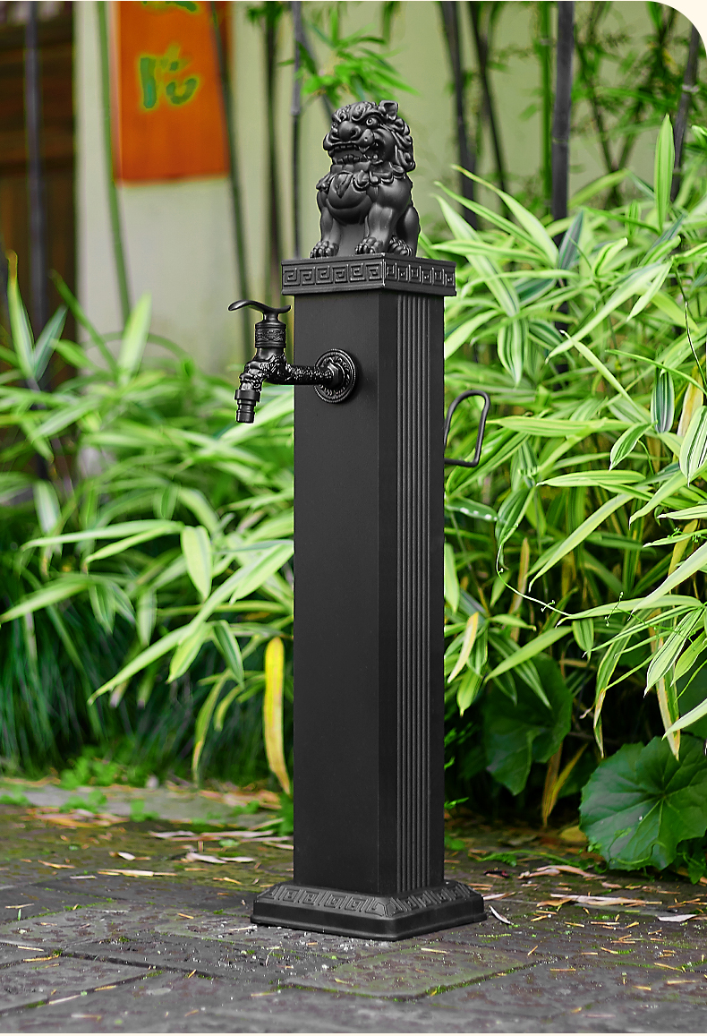 小米(ml)生态通用庭院花园户外立柱水龙头小院防冻裂水栓室外落地式立