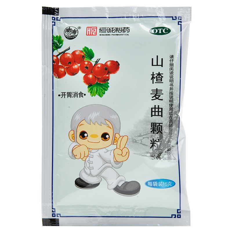 恒诚制药 山楂麦曲颗粒 15g*10袋 3盒装【图片 价格 品牌 报价】-京东