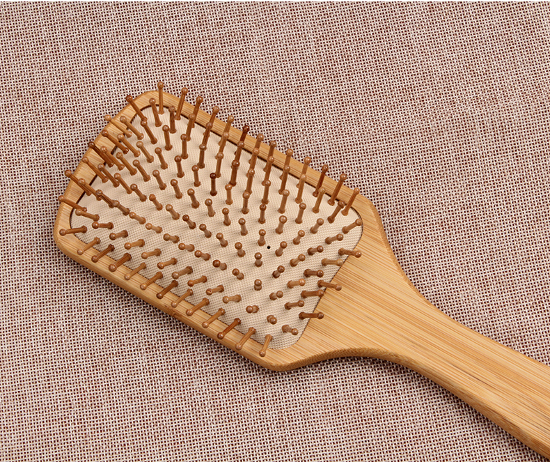 楠竹气囊梳子楠竹气囊气垫梳头部经络按摩梳脱发不打结顺发大阪梳子女