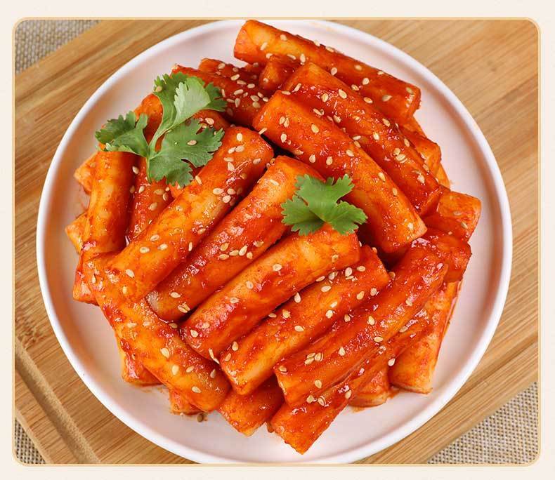 张生生韩国风味辣炒年糕条年糕酱米糕芝士年糕部队火锅270g袋年糕1包