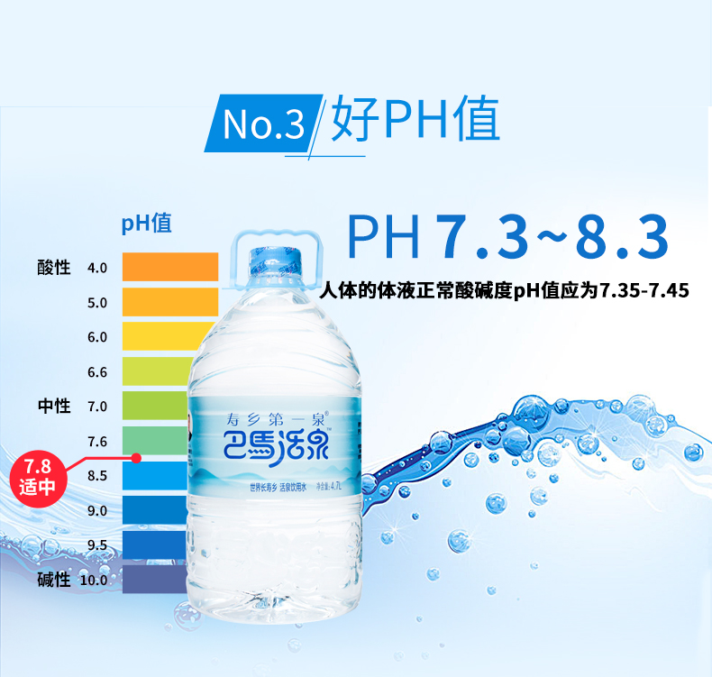 巴马矿泉水碱性47l4大桶瓶桶装水天然饮用水家用桶泉水巴马活泉单箱