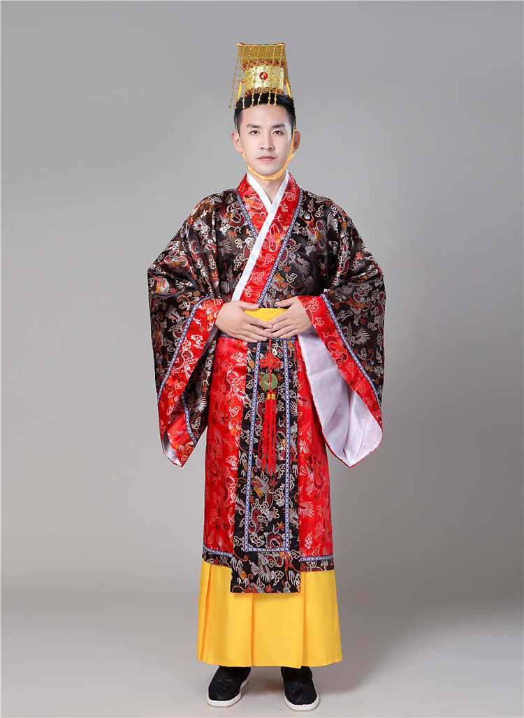 清朝官服古代皇帝龙袍的衣服装古装唐朝男皇上太子秦朝秦王汉武帝楚王