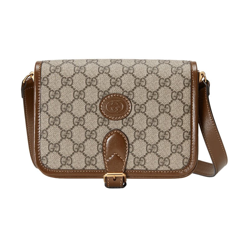 gucci古驰女包21年秋冬新品马鞍包双ggretro系列迷你单肩斜挎差包七夕