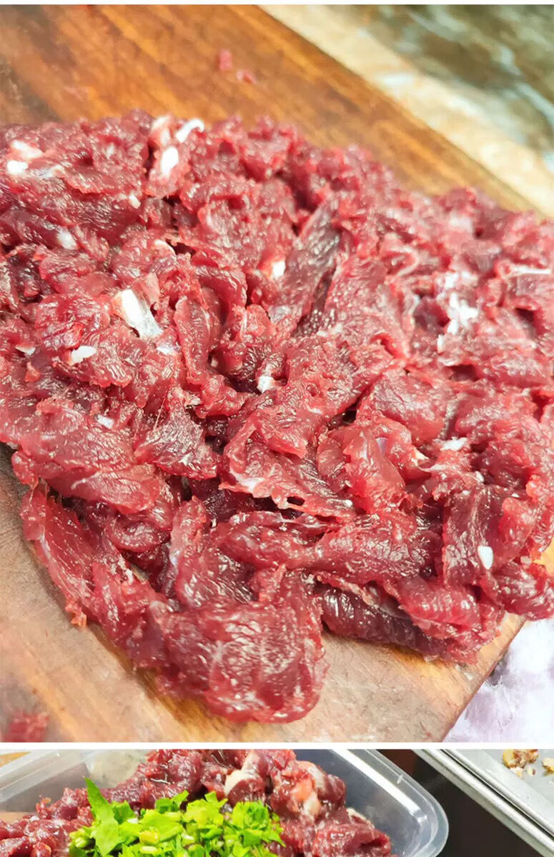 潮汕新鲜爽口嫩牛肉瘦牛肉健身增肌生鲜火锅食材打边炉火锅料500g