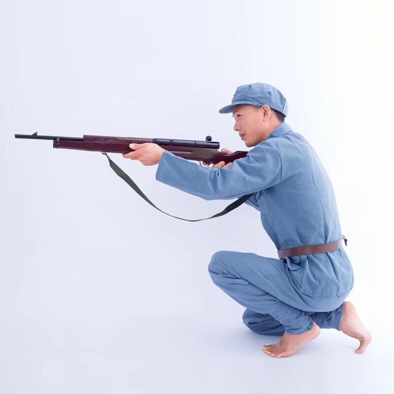 舞台剧道具红军演出道具木质枪行军背包大刀红缨枪八路抗战影视道具