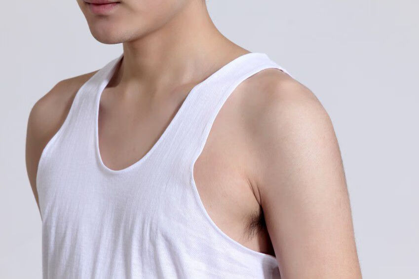 吊带背心男夏季大码吊带男中老年人宽松跨带棉背心男士老头汗衫薄款